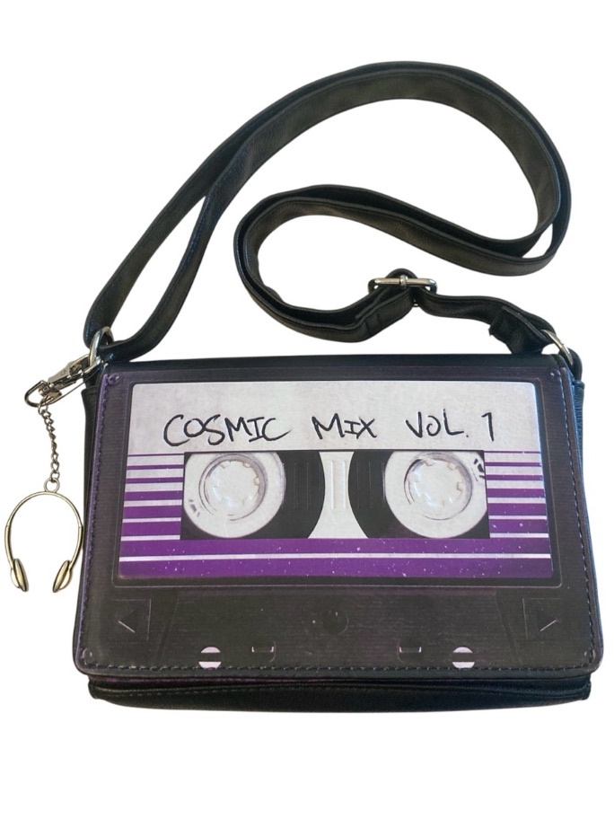 Marvel Loungefly Guardians Of The Galaxy Cosmic Mix Vol 1 Cassette Black Leather